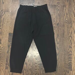 Babaton Black Tapered Jogger Style Pants